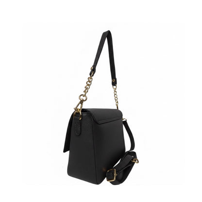 Suki Black Shoulder Leather Bag