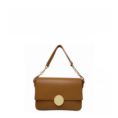 Suki Tan Brown Shoulder Leather Bag