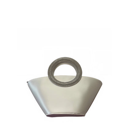 Sadie Silver Evening Bag