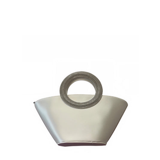 Sadie Silver Evening Bag