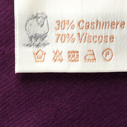 Purple Cashmere Shawl