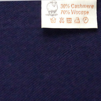 Navy Cashmere Shawl
