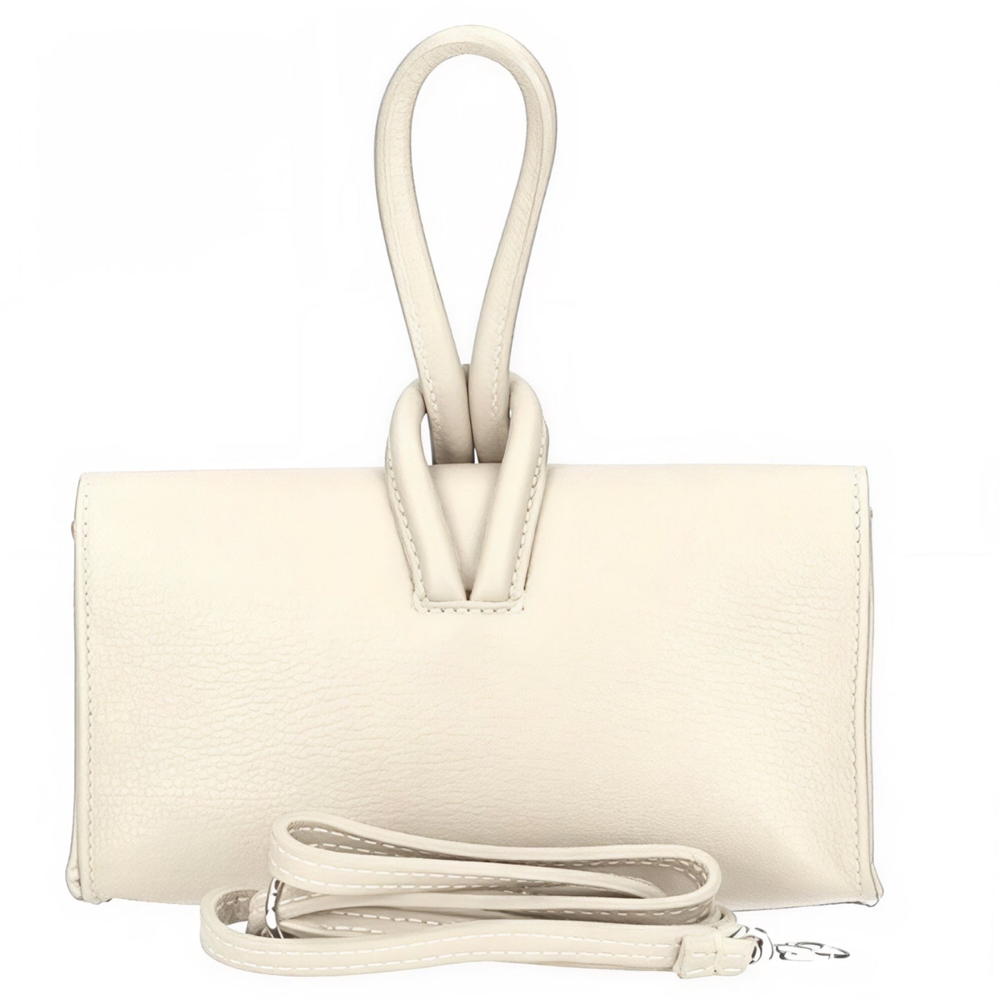 Zara - Loop Beige Leather Bag