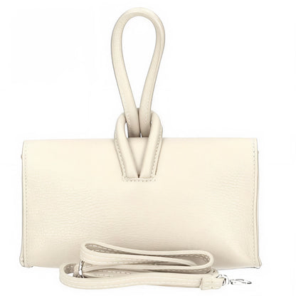 Zara - Loop Beige Leather Bag