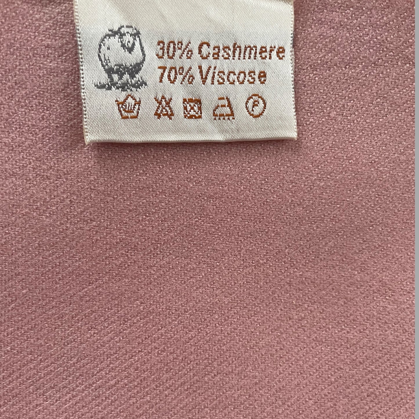 Pink Cashmere Shawl