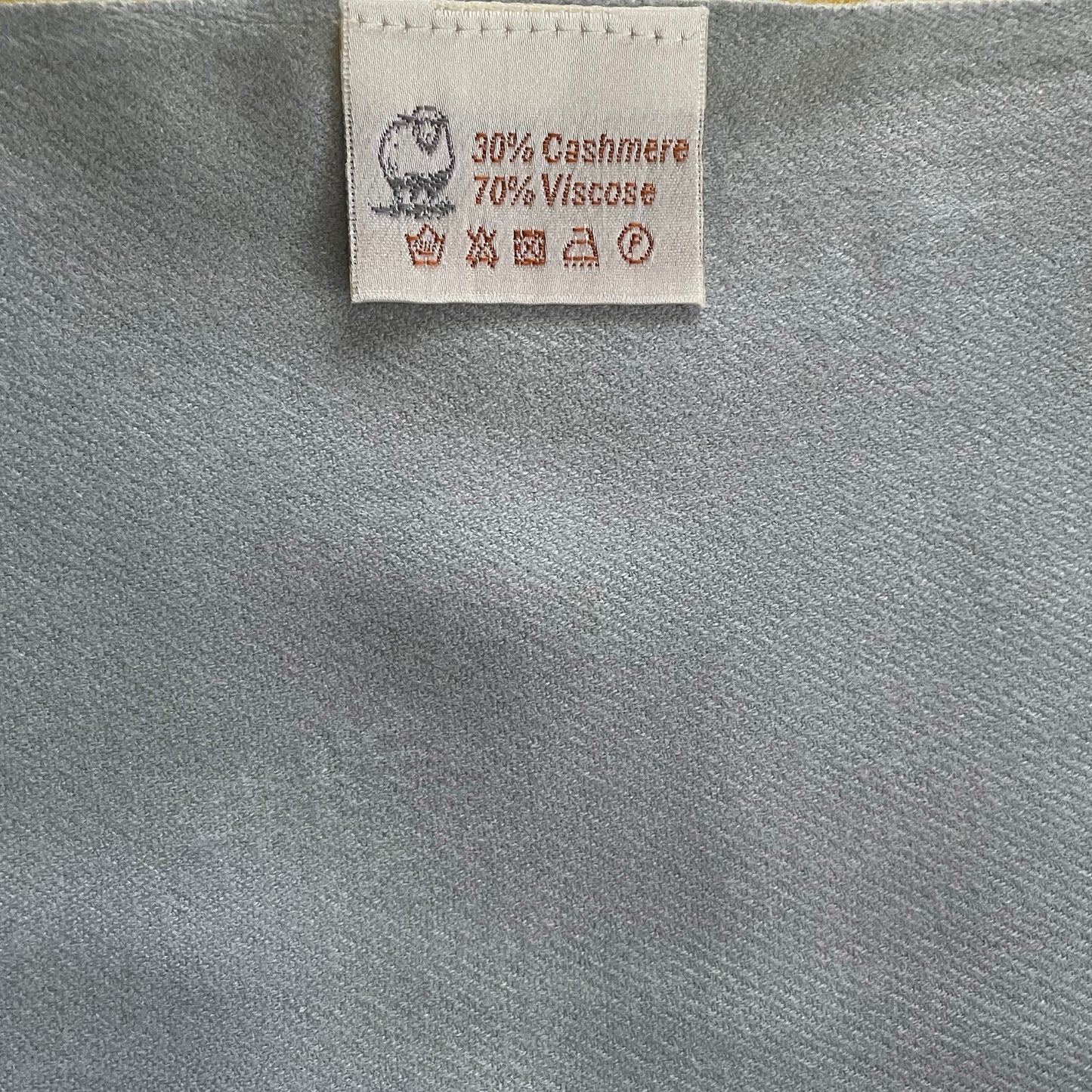 Grey Cashmere Shawl
