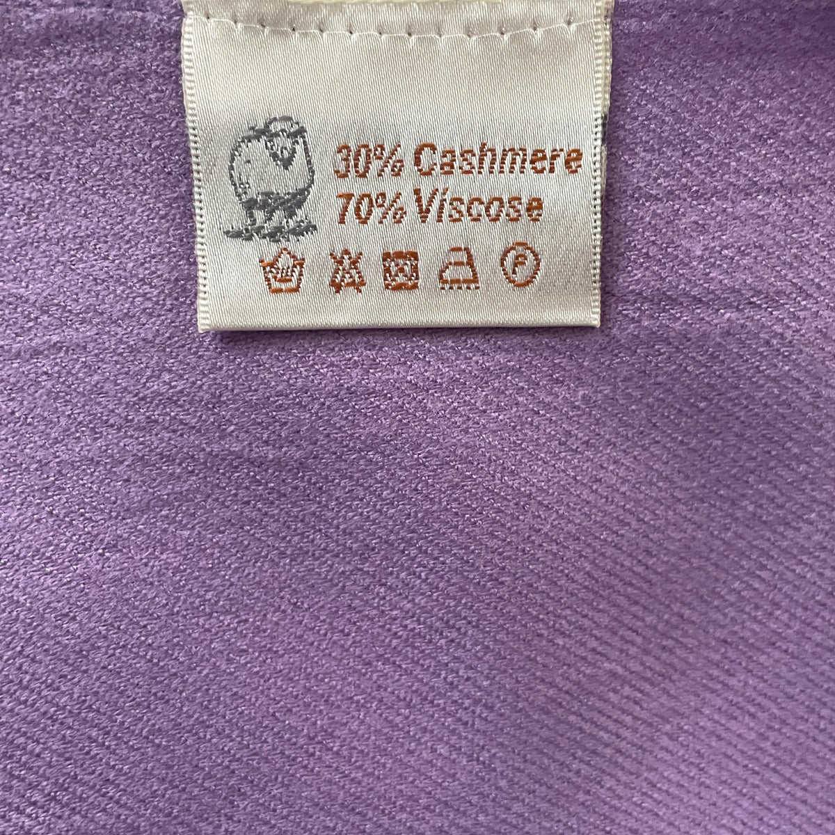 Lilac Cashmere Shawl