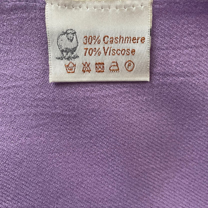 Lilac Cashmere Shawl