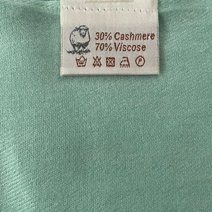 Mint Green Cashmere Shawl