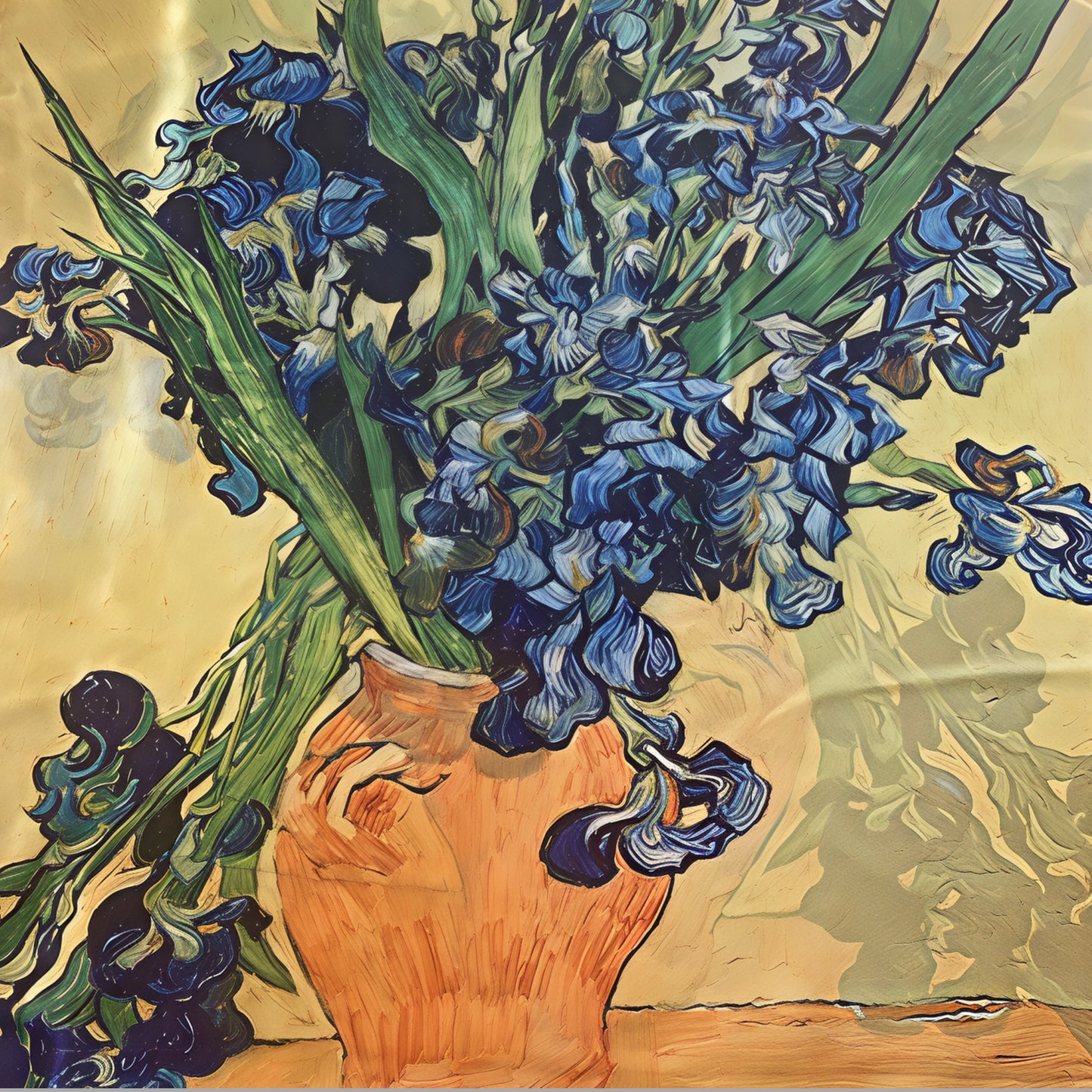 Van Gogh Irises Silk Scarf