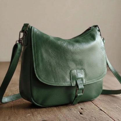 Vegan Green Crossbody Bag