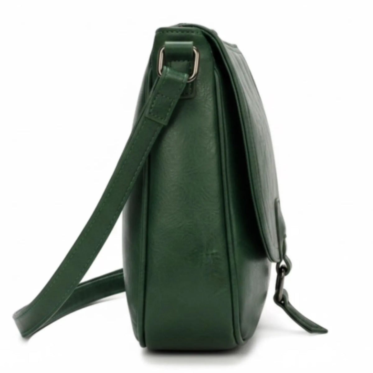 Vegan Green Crossbody Bag