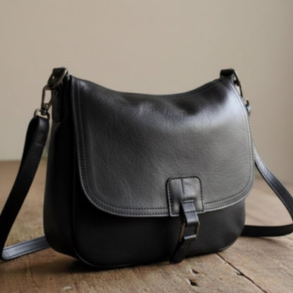 Vegan Black Crossbody Bag