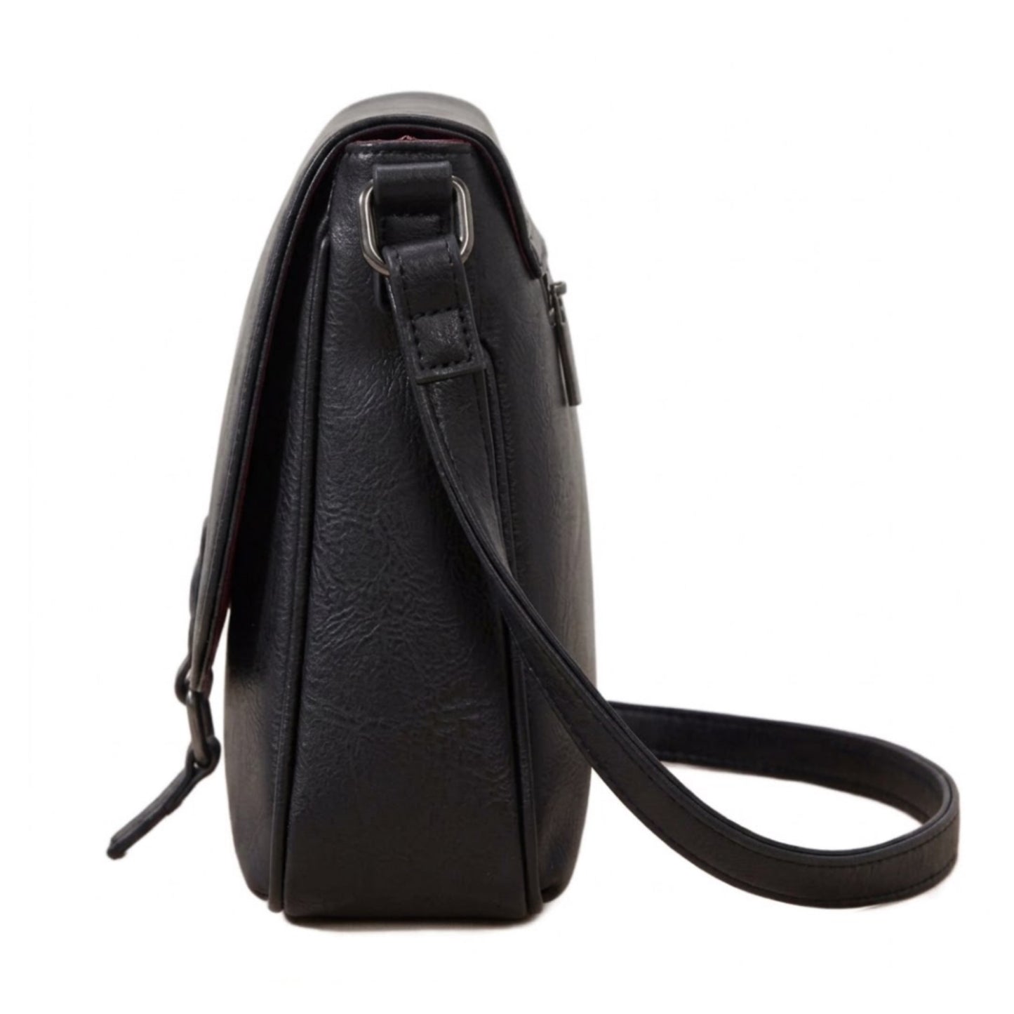 Vegan Black Crossbody Bag
