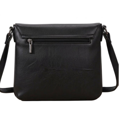 Vegan Black Crossbody Bag