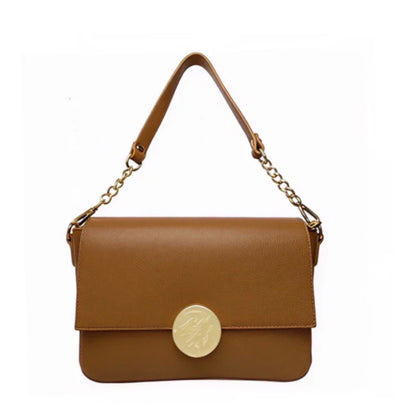 Suki Tan Brown Shoulder Leather Bag