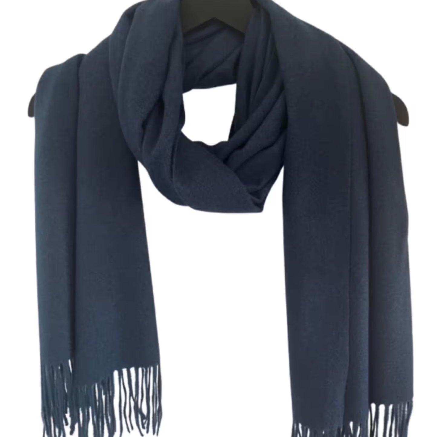 Navy Blue Winter Scarf